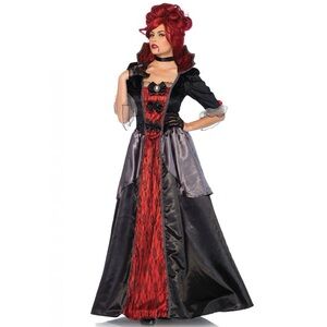 NWT Leg Avenue Women’s Victorian Blood Countess Vampire Costume Size Adult Large